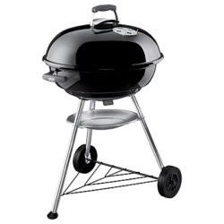 Weber Compact 57cm Kettle BBQ, Black